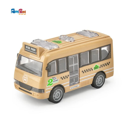 4 Pcs Baby bus car toy