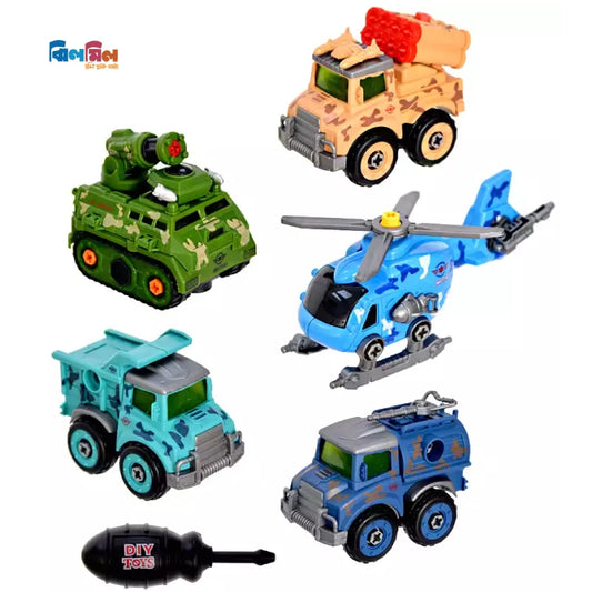 5 in 1 Assembling Military Series