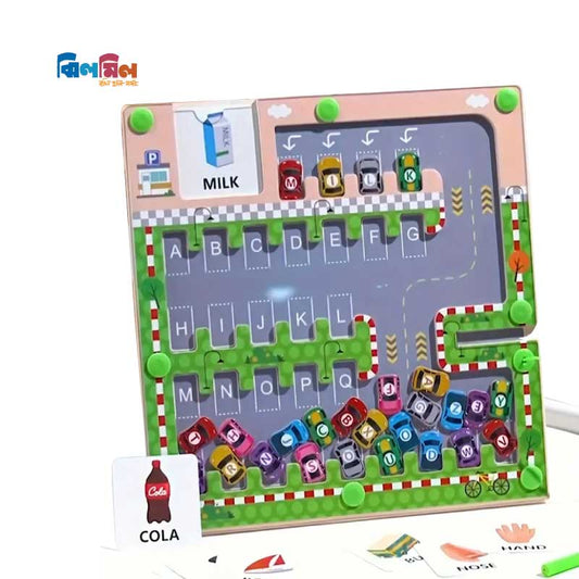 Magnetic Alphabet Maze
