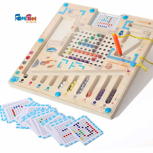 Educational Magnet Board Counting & Color Sorting Toy
