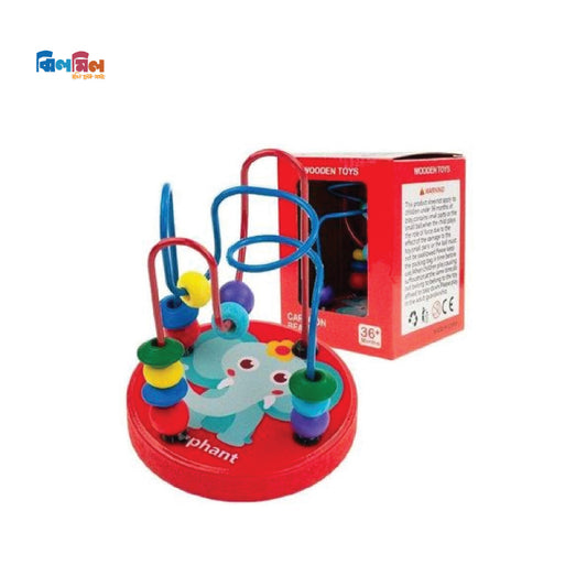 Wooden Cartoon Beads Toy (Mini)