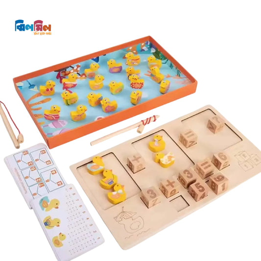 Counting Duck & Magnetic Fishing Game