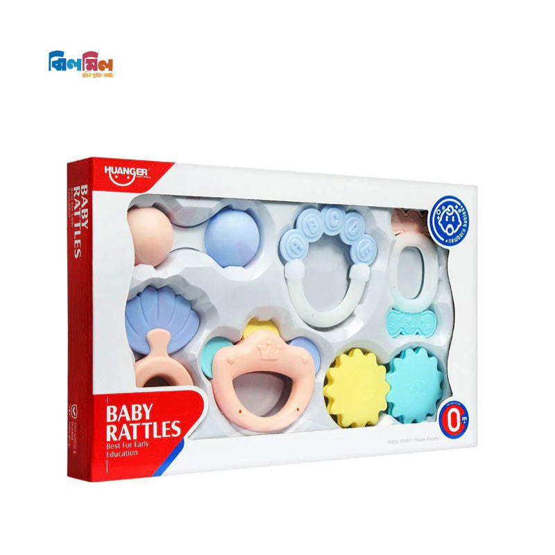 Toyrus Rattle Baby Rattles 6 Pieces (Teethor Set) – jhilmilbd