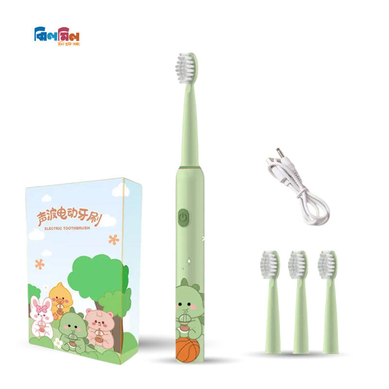 Cartoon Sonic Electric Toothbrush for Kids