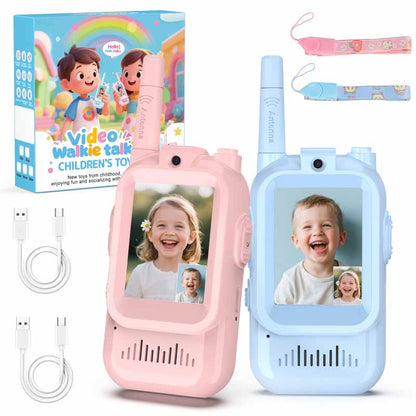 Kids Video Walkie Talkies 2 Pack Set