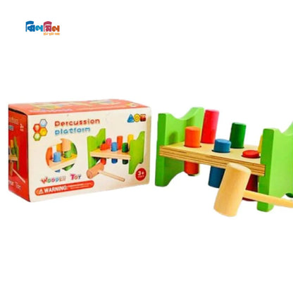 Wooden Percussion Platform Toy