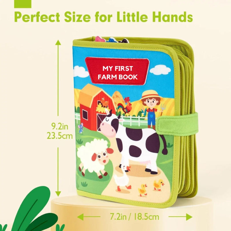 Farm Animal Story Busy Cloth Book