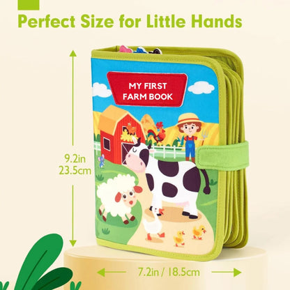 Farm Animal Story Busy Cloth Book