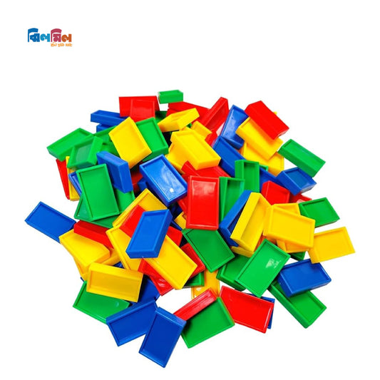 Plastic Domino Brick Set