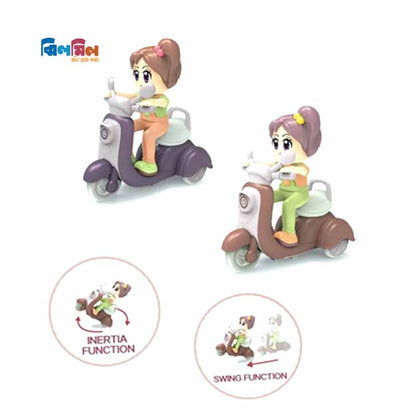 Electric Scooty Doll