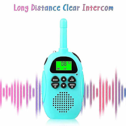 Kids Audio Walkie Talkie, 2pcs Rechargeable