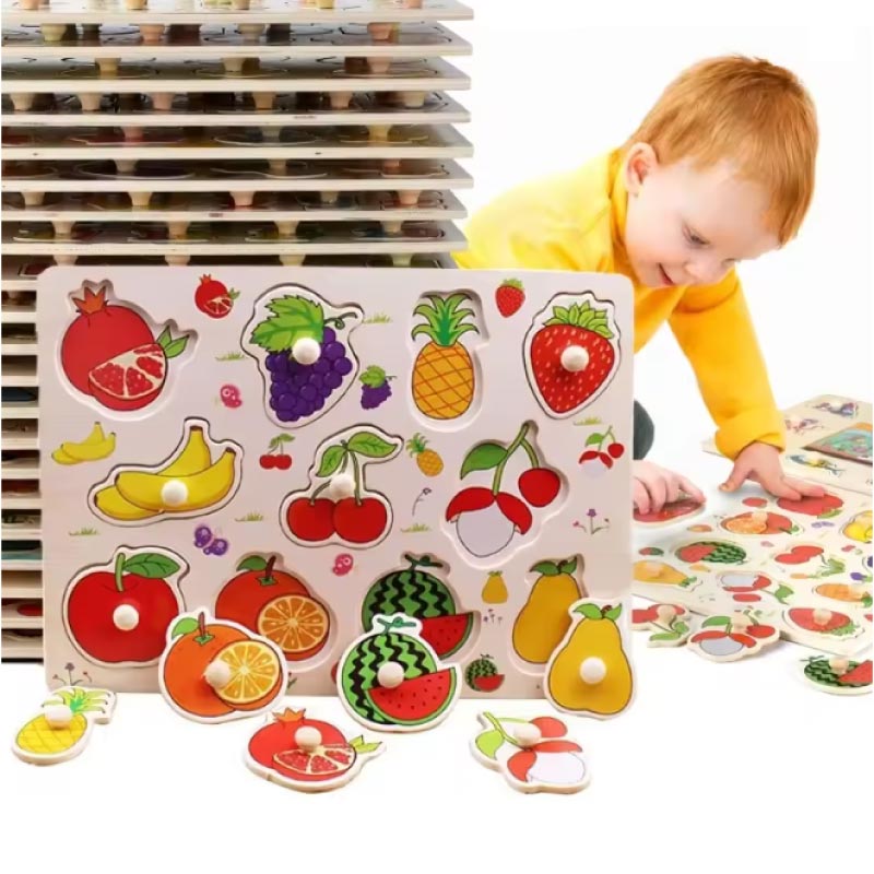 Fruits Pin Puzzle