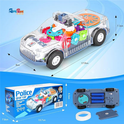 Police Car + 3 pcs Battery