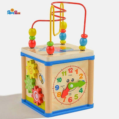 Wooden Multifunctional Clock Beads