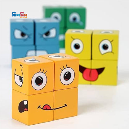 Expression Puzzle Building Block