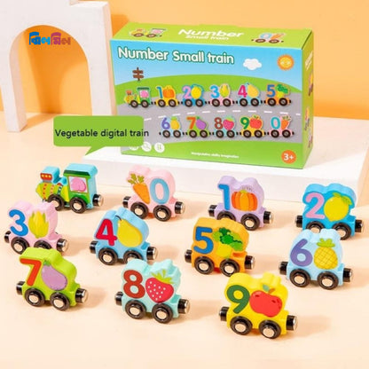Vegetables Small train