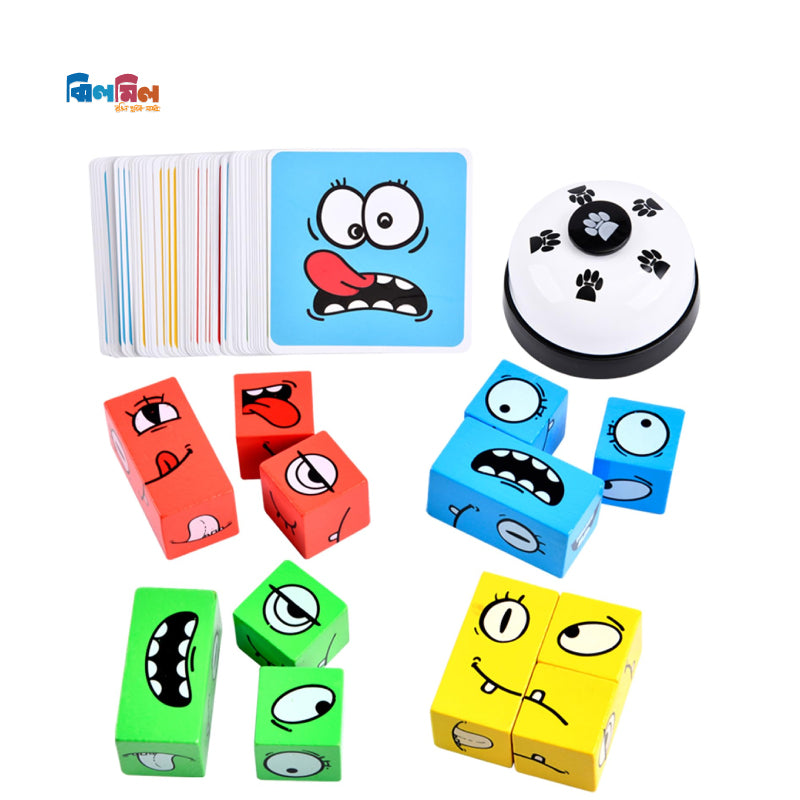 Expression Puzzle Building Block