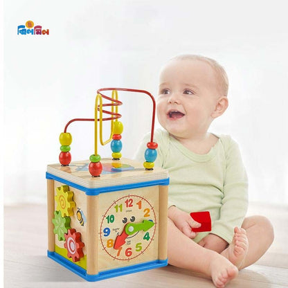 Wooden Multifunctional Clock Beads