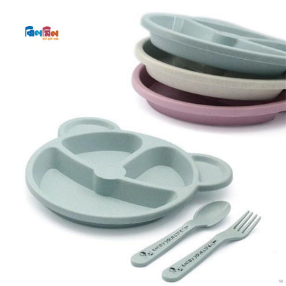 Cartoon Bear Training Plate
