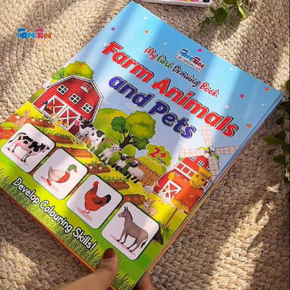 বেবিস ফার্স্ট কালারিং ব্যাগ (১ বাক্সে ১২টি বই)