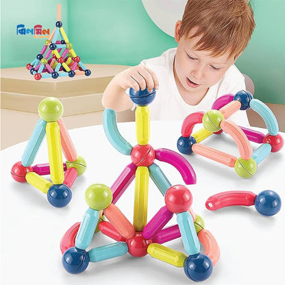 Magnetic Sticks 64 Pices