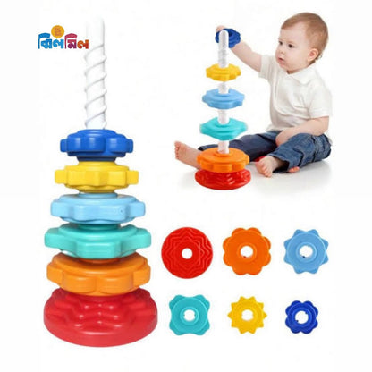 Rainbow Rotating Tower