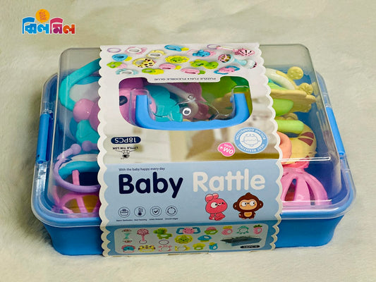 18 Pieces Rattle Box