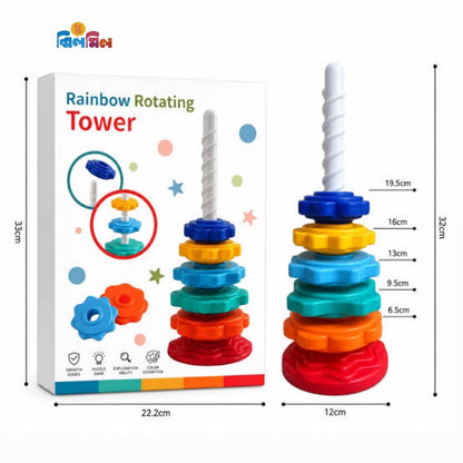 Rainbow Rotating Tower