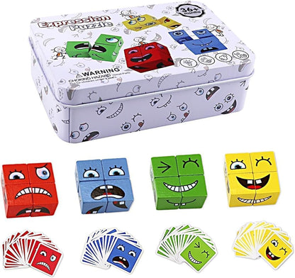 Expression Puzzle Building Block